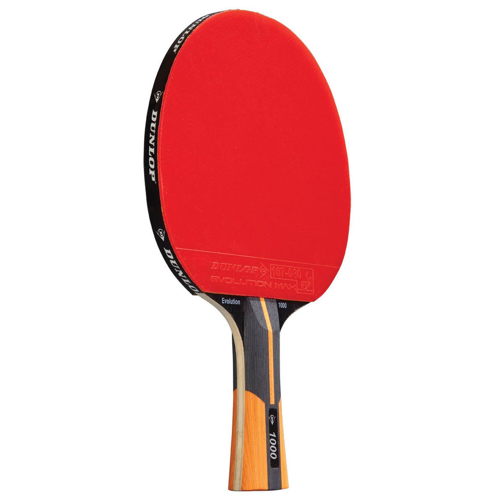 |Dunlop Evolution 1000 Table Tennis Bat- Front View|