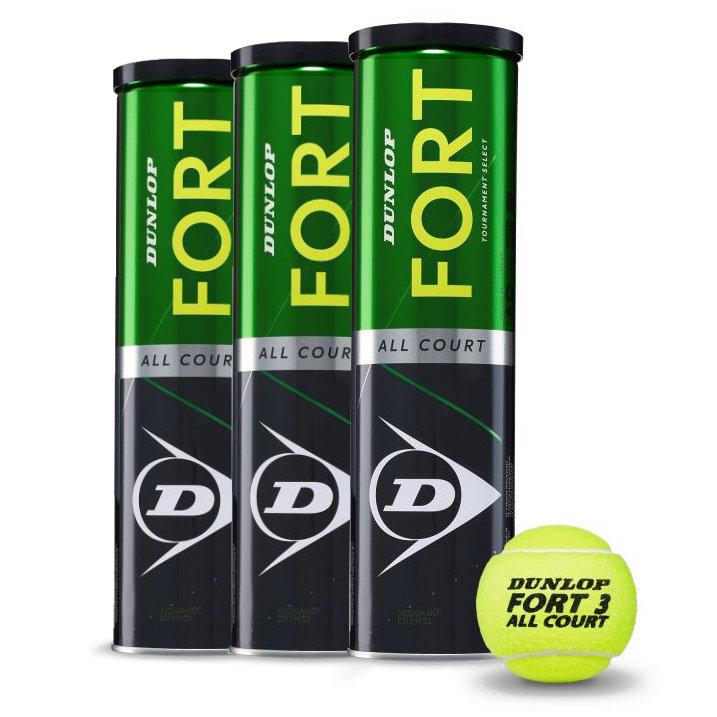 |Dunlop Fort All Court Tournament Select Tennis Balls - 1 Dozen|