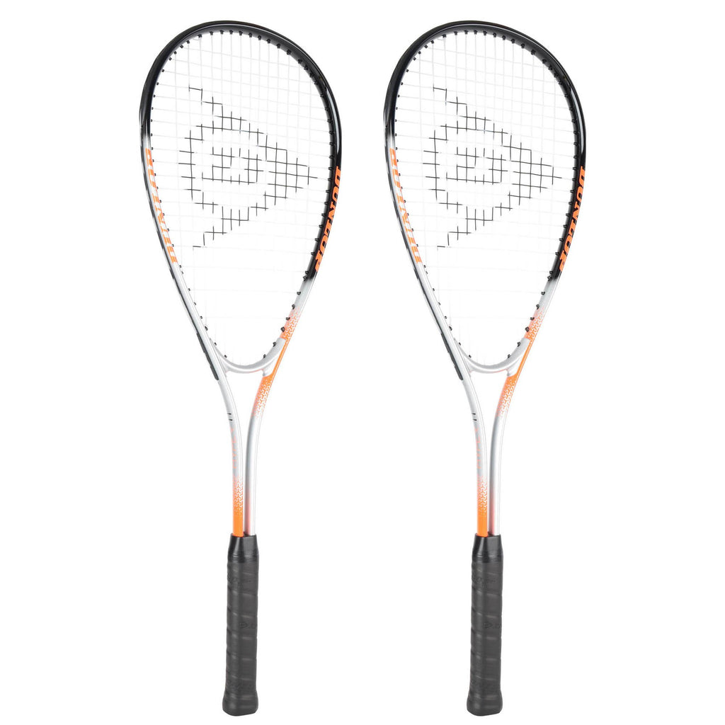 |Dunlop Hyper Ti Squash Racket Double Pack|
