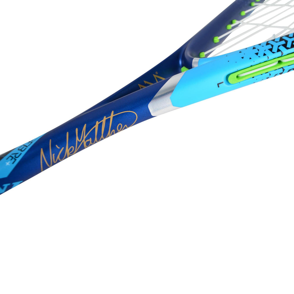 |Dunlop Hyperfibre Plus Evolution Pro Nick Matthew Squash Racket - Side|