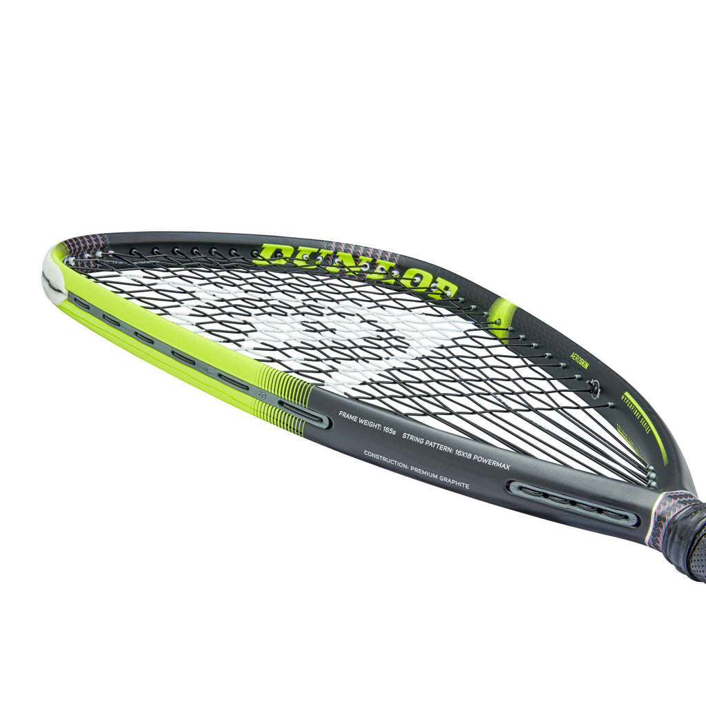 |Dunlop Hyperfibre Ultimate Racketball Racket - Angle2|