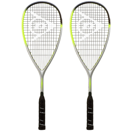 |Dunlop Hyperfibre XT Revelation 125 Squash Racket Double Pack|