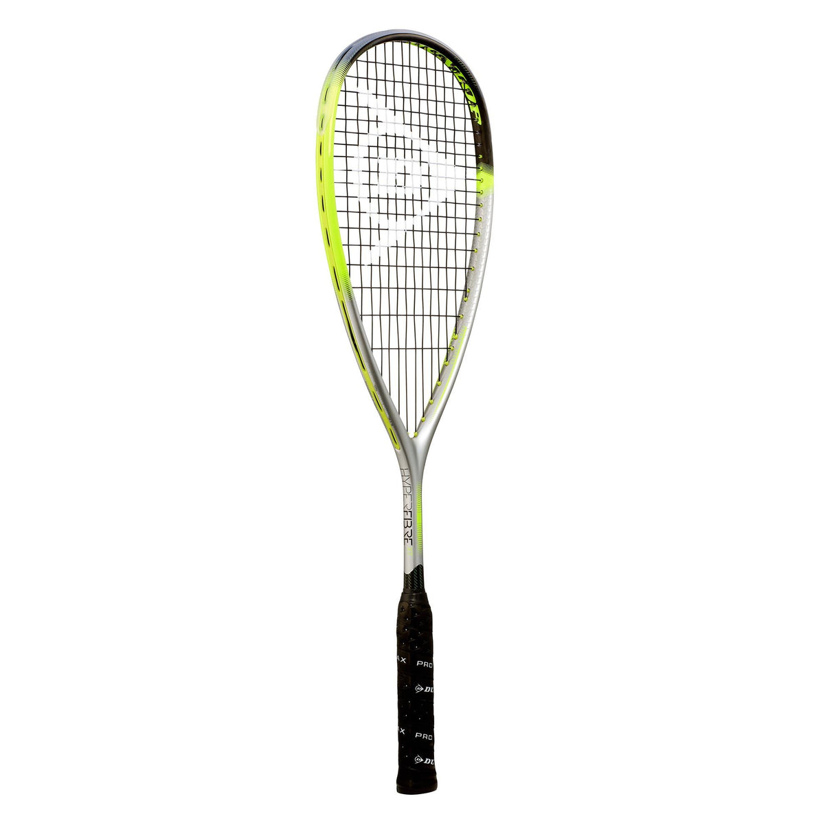 |Dunlop Hyperfibre XT Revelation 125 Squash Racket - Slant|