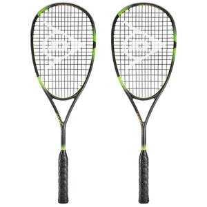 |Dunlop Sonic Core Elite 135 Squash Racket Double Pack AW22|