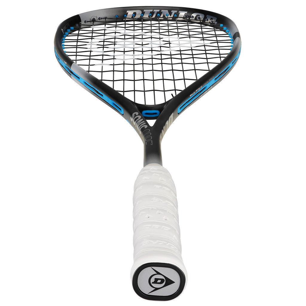 |Dunlop Sonic Core Evolution 120 Squash Racket Double Pack AW22 - Bottom|