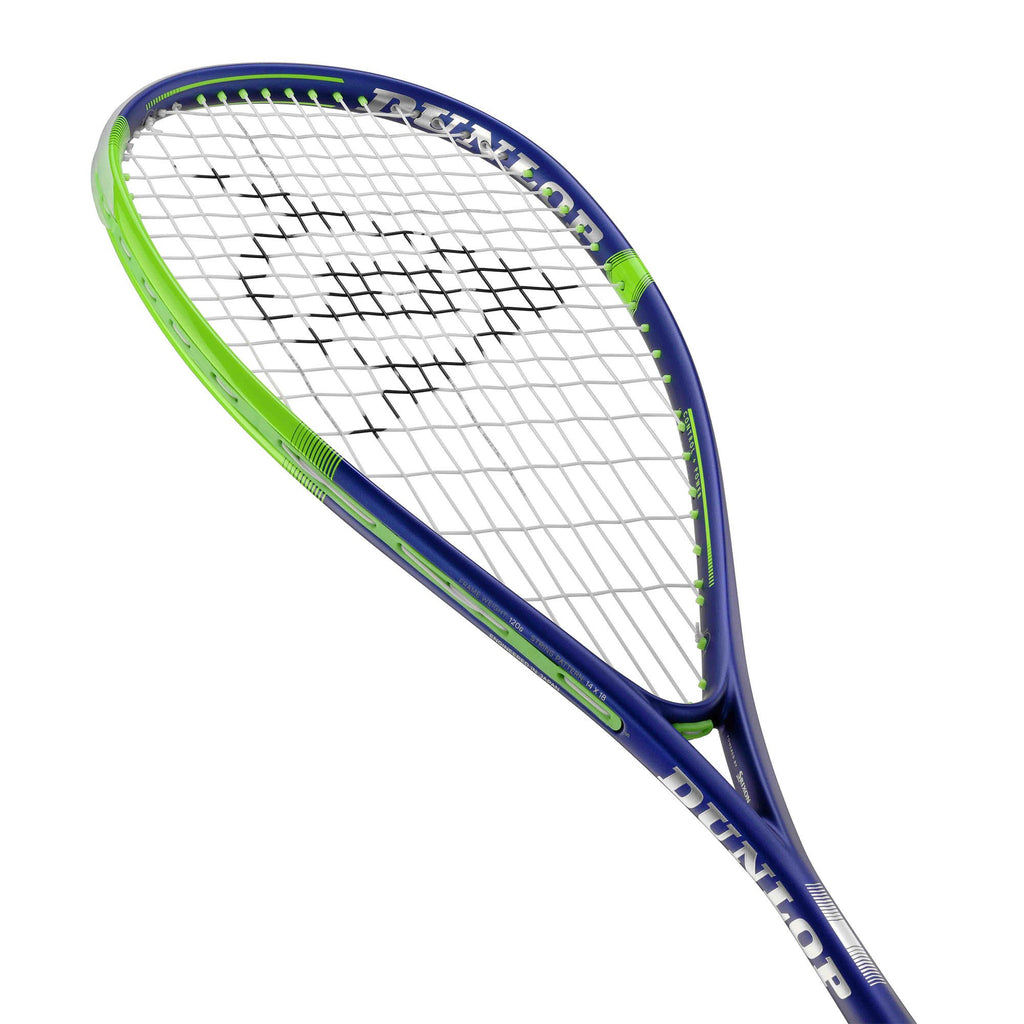 |Dunlop Sonic Core Evolution 120 Squash Racket - Bottom - Angle|