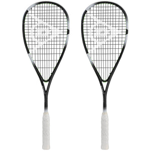 |Dunlop Sonic Core Evolution 130 Squash Racket Double Pack AW22|