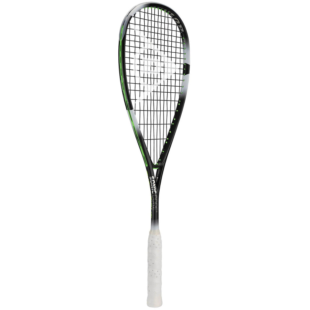 |Dunlop Sonic Core Evolution 130 Squash Racket Double Pack AW22 - Angle|