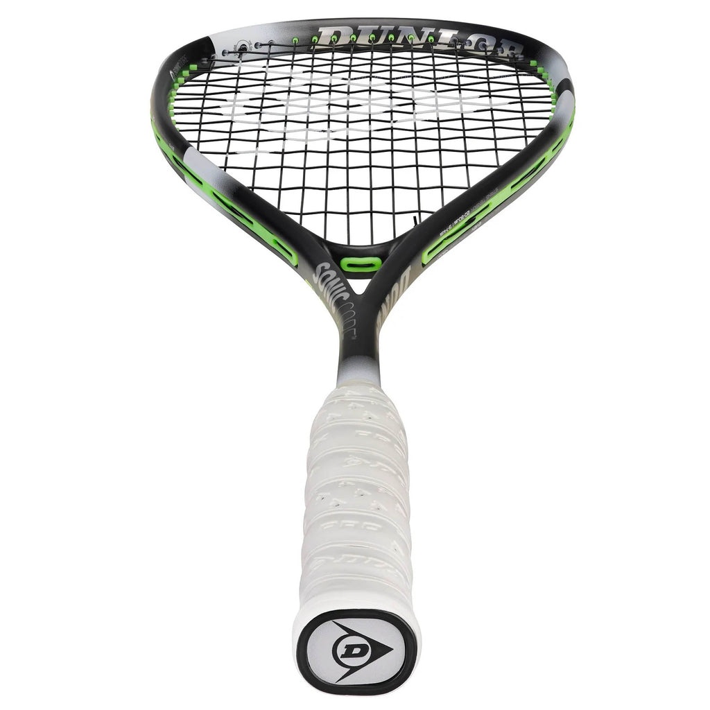 |Dunlop Sonic Core Evolution 130 Squash Racket Double Pack AW22 - Bottom|