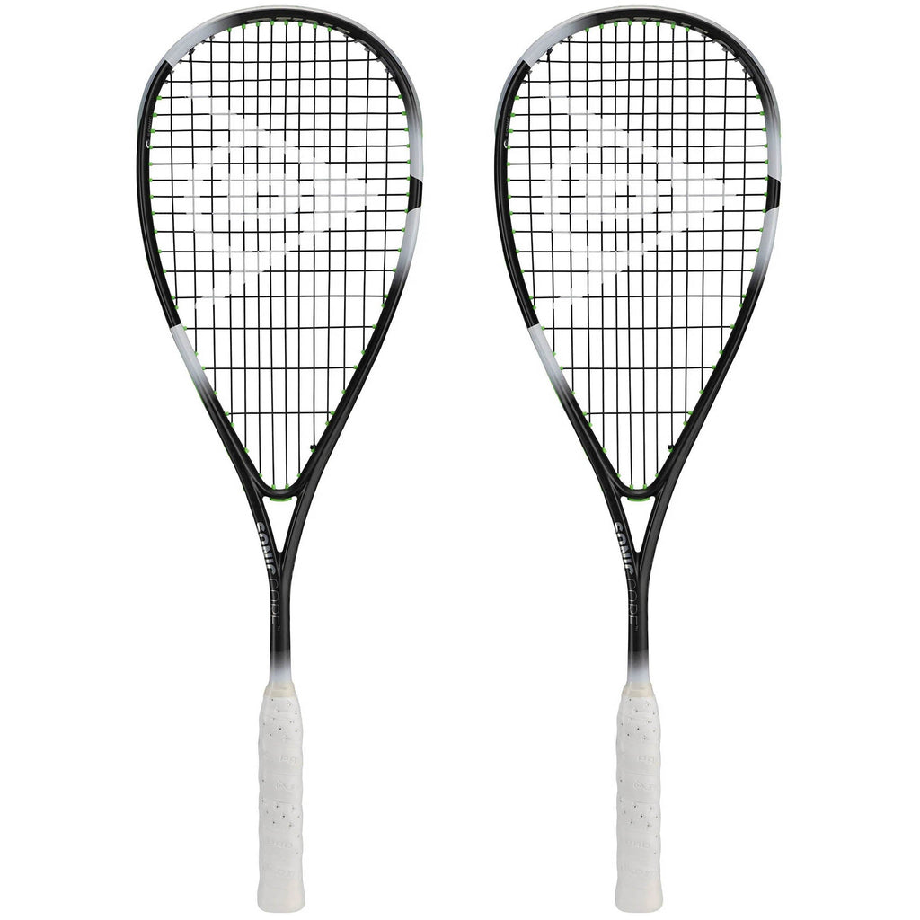 |Dunlop Sonic Core Evolution 130 Squash Racket Double Pack AW22|