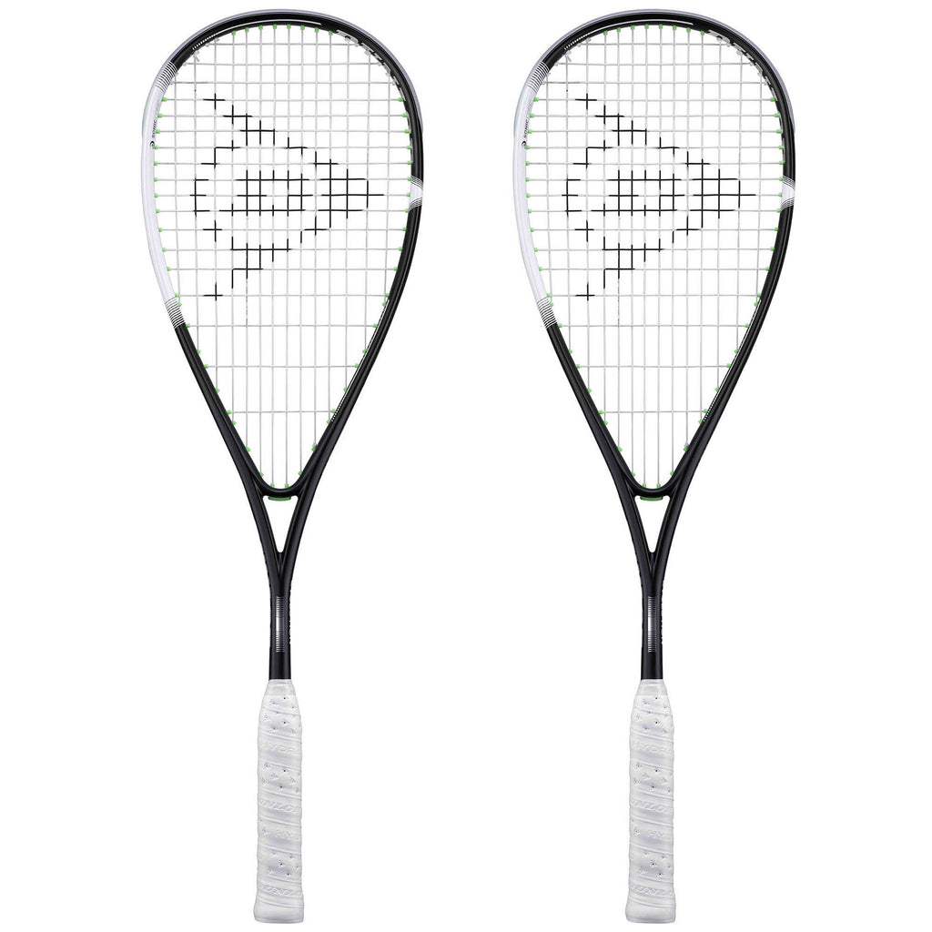 |Dunlop Sonic Core Evolution 130 Squash Racket Double Pack|