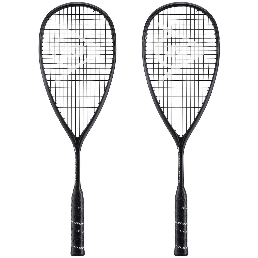 |Dunlop Sonic Core Revelation 125 Squash Racket Double Pack|