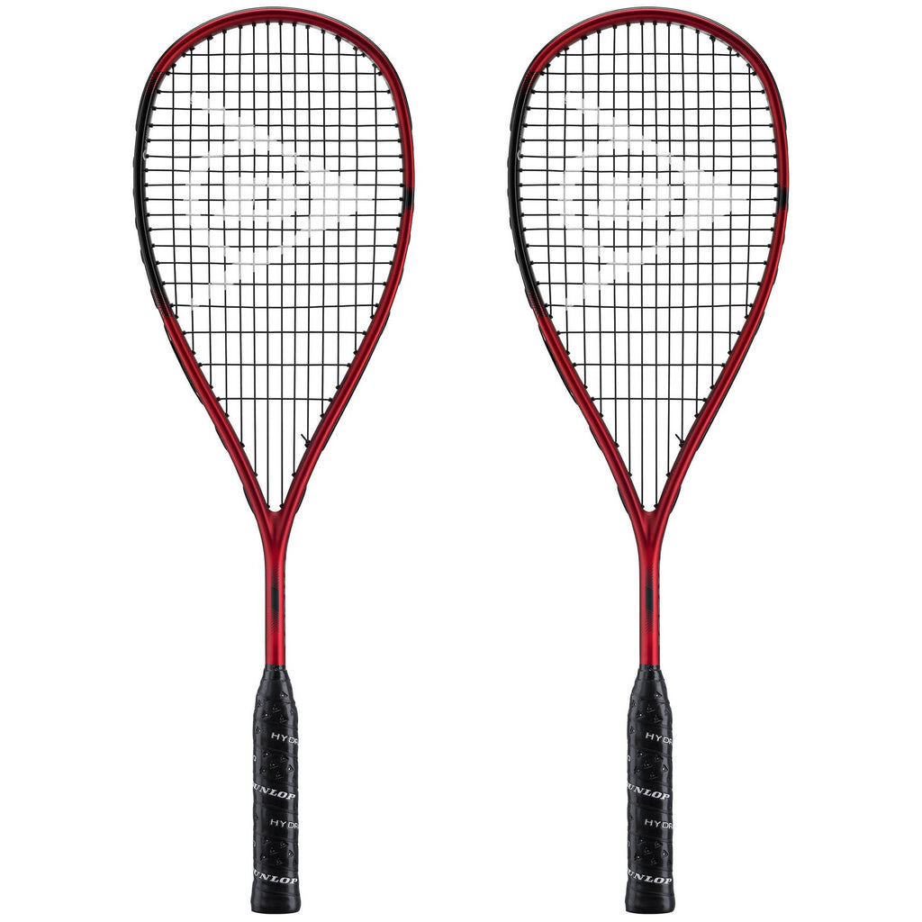 |Dunlop Sonic Core Revelation Pro Squash Racket Double Pack|