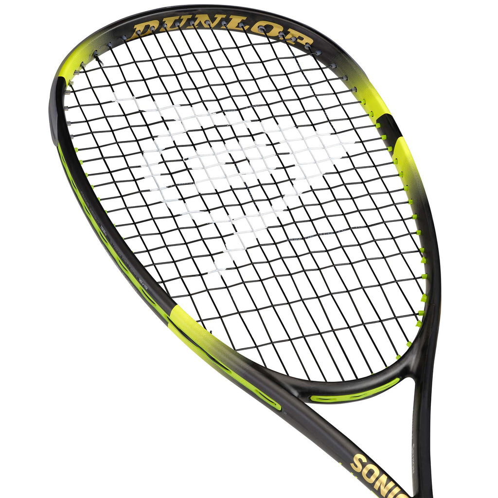 |Dunlop Sonic Core Ultimate 132 Squash Racket AW22 - Angle|