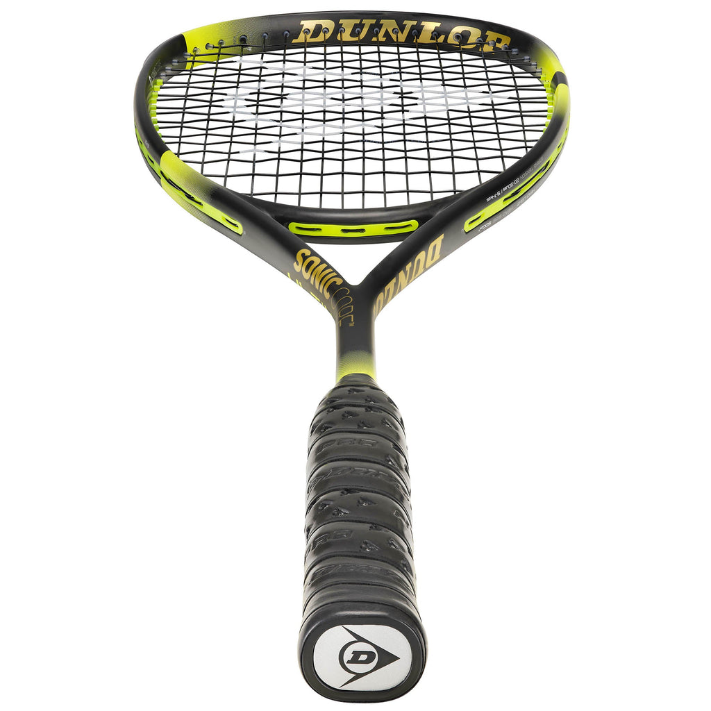 |Dunlop Sonic Core Ultimate 132 Squash Racket Double Pack AW22 - Bottom|