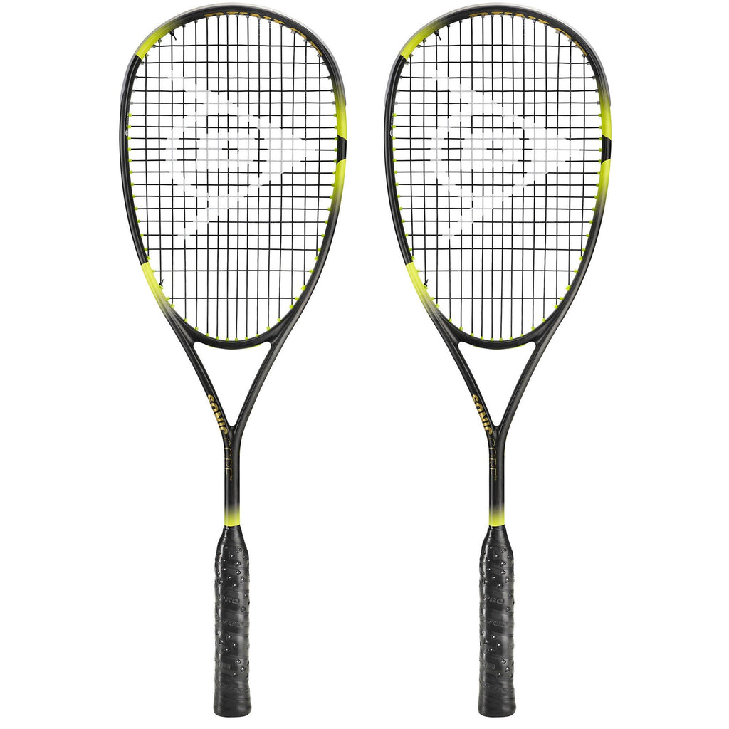 |Dunlop Sonic Core Ultimate 132 Squash Racket Double Pack AW22|