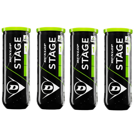 |Dunlop Stage 1 Green Mini Tennis Balls - 1 Dozen 2019 - Main Image|