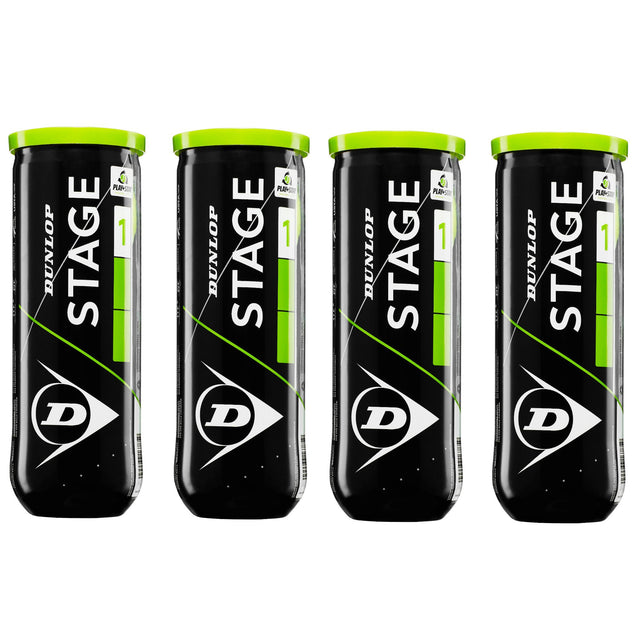 |Dunlop Stage 1 Green Mini Tennis Balls - 1 Dozen 2019 - Main Image|