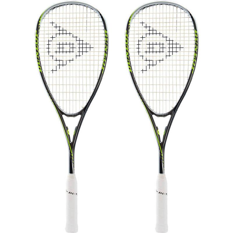 |Dunlop Tempo Pro 3.0 Squash Racket Double Pack|