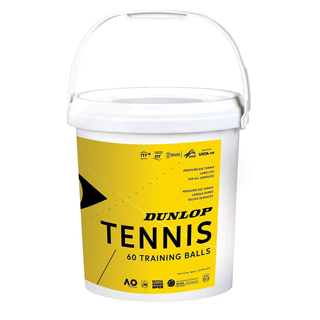 |Dunlop Training Tennis Bucket - 60 Balls 2019|