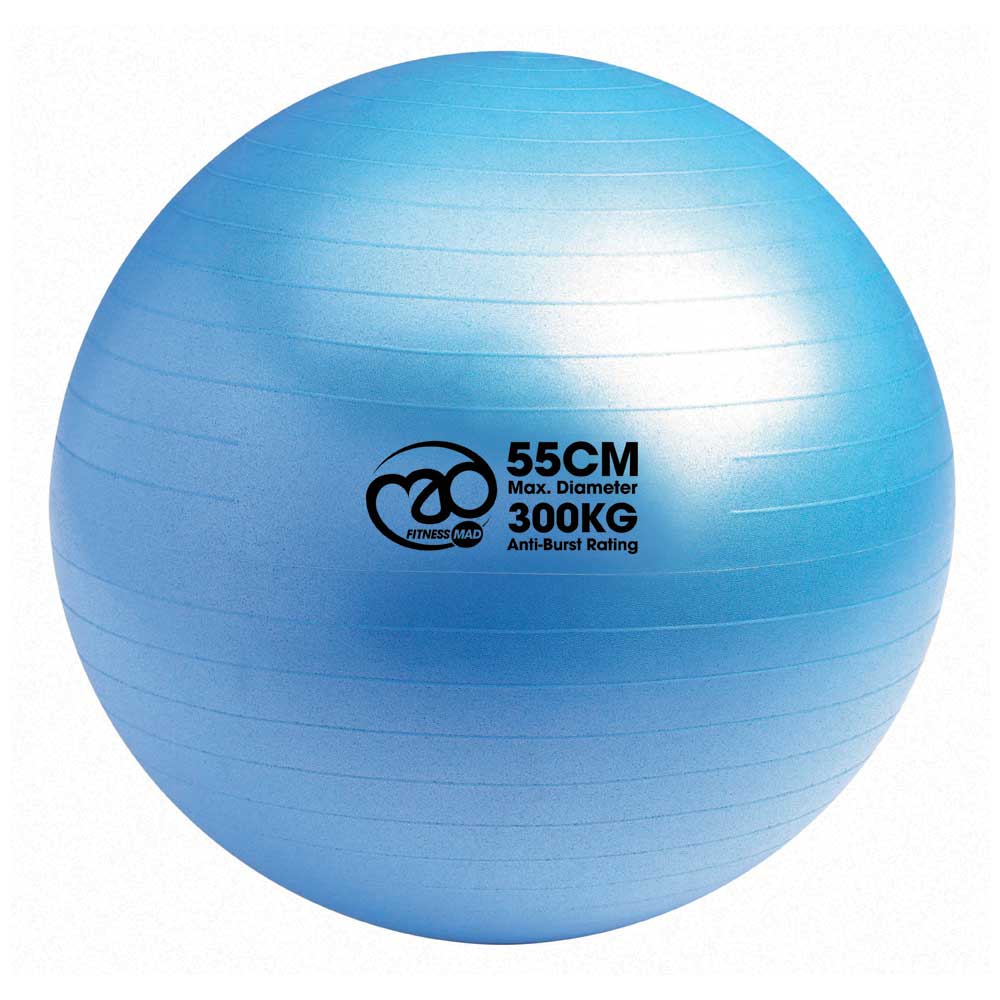 |Fitness Mad 300Kg Anti Burst Swiss Ball 55cm |