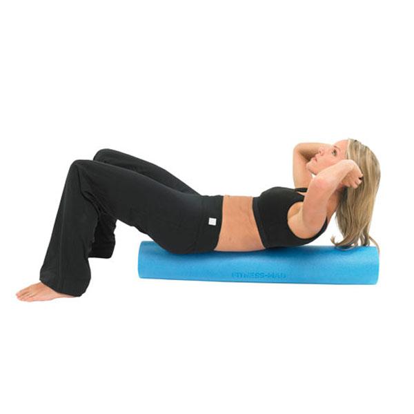 |Fitness Mad 36 Inch Foam Roller - In Use|