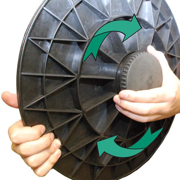 |Fitness Mad 40cm Adjustable Wobble Board Regulation|