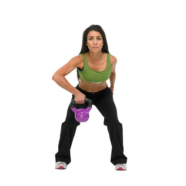 |Fitness Mad Kettle Bell 8Kg In Use Image 1|