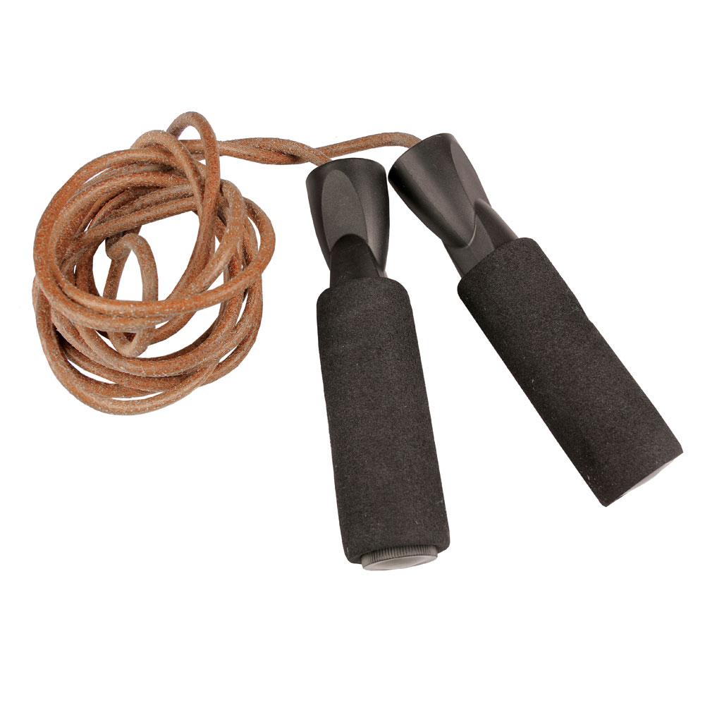 |Fitness Mad Mad Leather Weighted Skipping Rope|