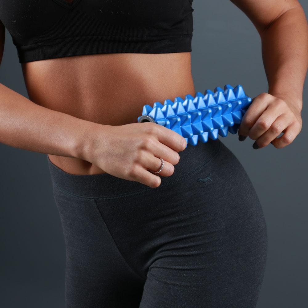 |Fitness Mad Mini-Massage Roller - In USe|