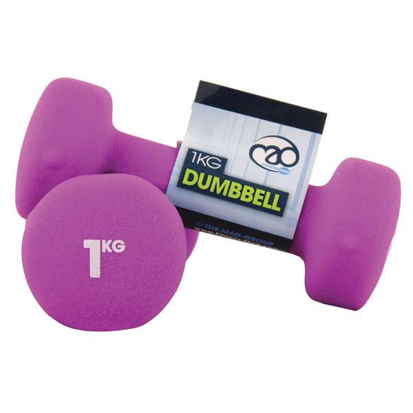 |Fitness Mad Neo Dumbbell Pair 1kg - Main Image|