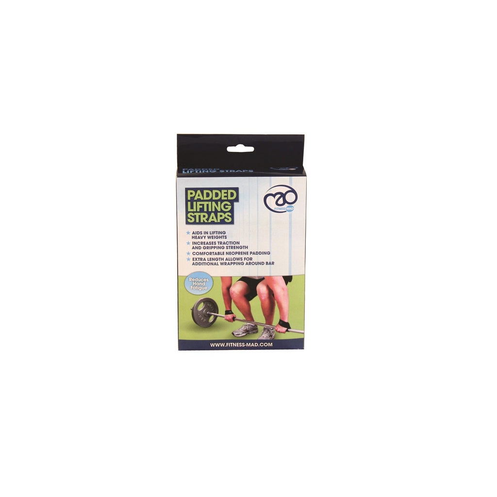 |Fitness Mad Padded Lifting Straps - Main|