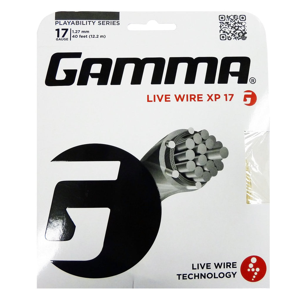 |Gamma Live Wire XP 1.27mm Tennis String Set Image|
