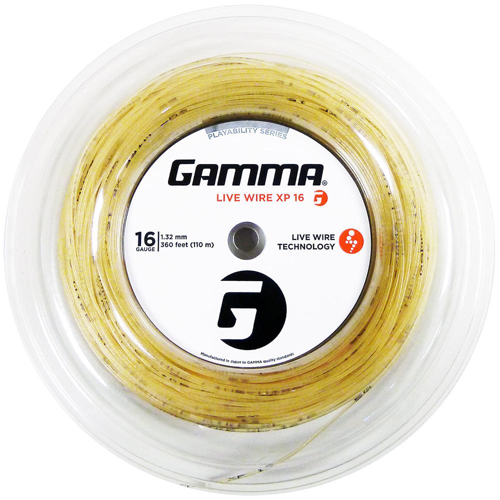 |Gamma Live Wire XP 1.32mm Tennis String - 110m Reel Main Image|