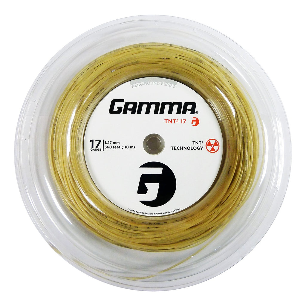 |Gamma TNT2 1.27mm Tennis String-110m Reel|
