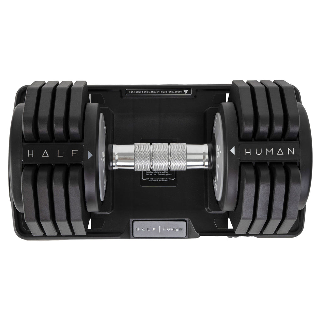 |HalfHuman25kgAdjustableDumbbellSetAbove2|