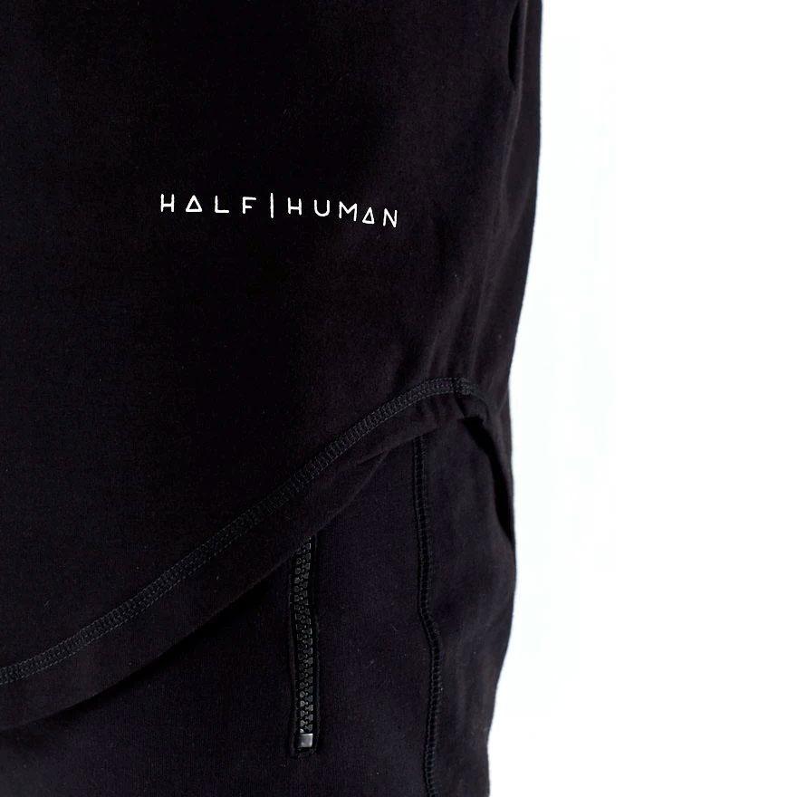 |Half Human Mens Stringer Tank Vest - logo|
