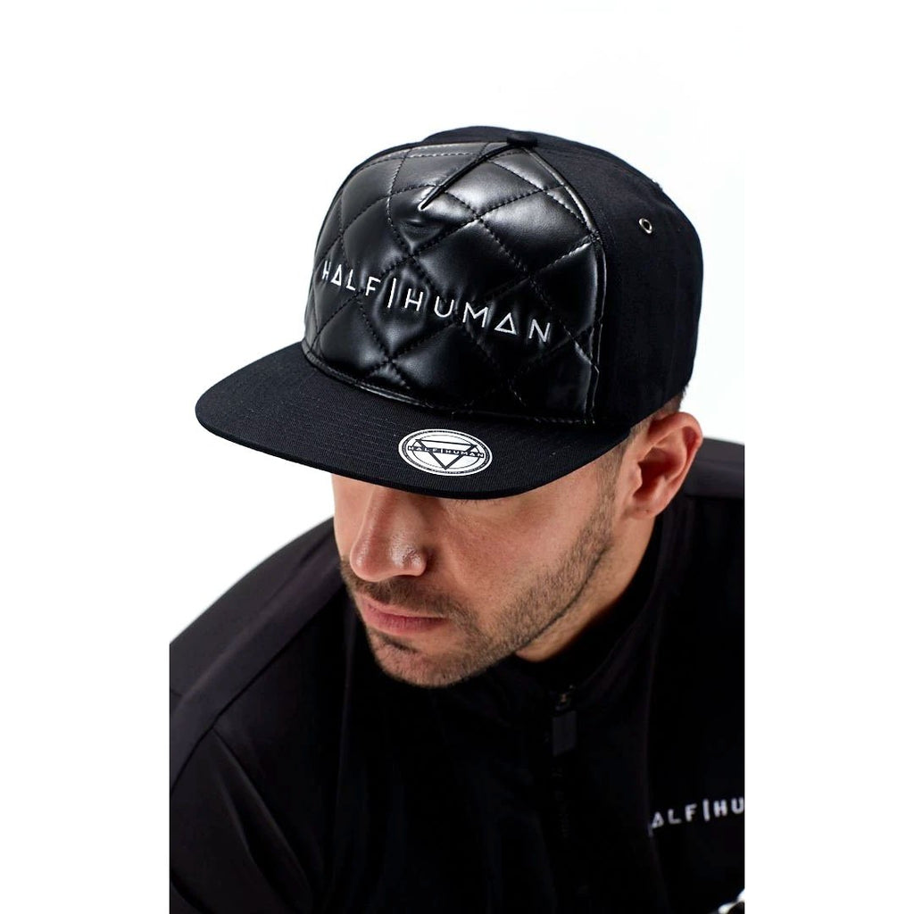 |Half Human Quilted Snapback Hat - Man|