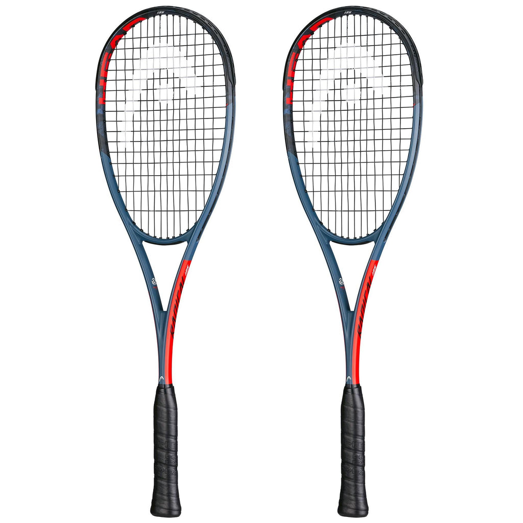|Head Graphene 360+ Radical 135 Squash Racket Double Pack|