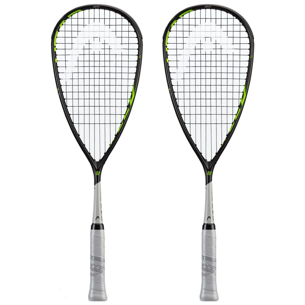 |Head Graphene 360 Speed 120 Squash Racket Double Pack|