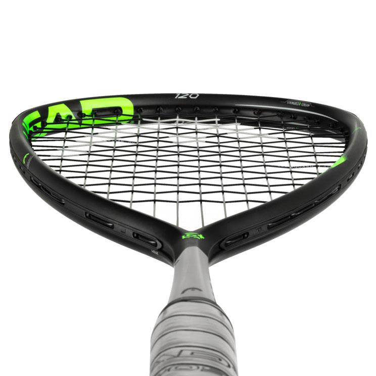 |Head Graphene 360 Speed 120 Squash Racket - Above|