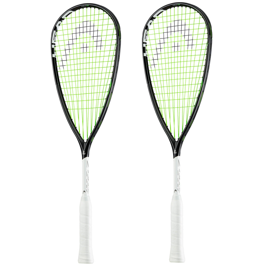 |Head Graphene 360 Speed 135 Slimbody Squash Racket Double Pack|
