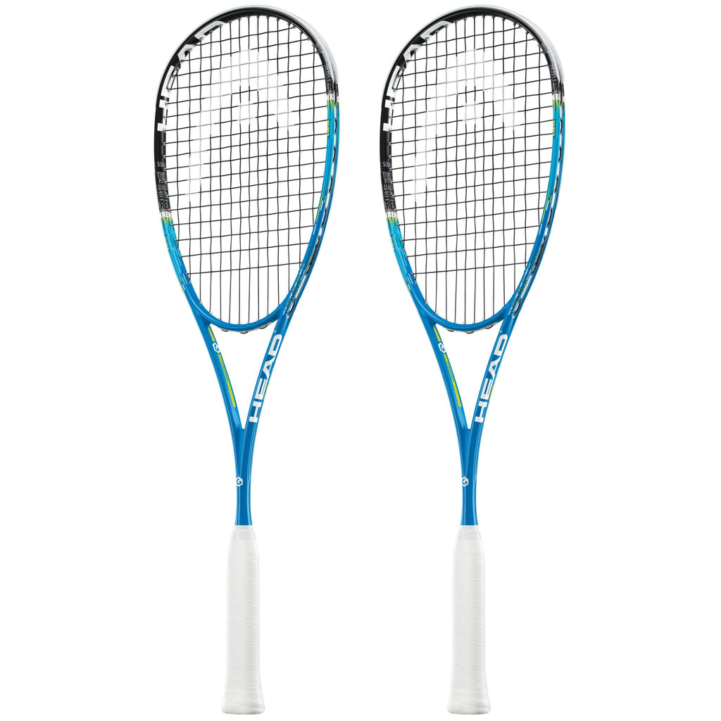 |Head Graphene XT Xenon 135 Slimbody Squash Racket Double Pack|