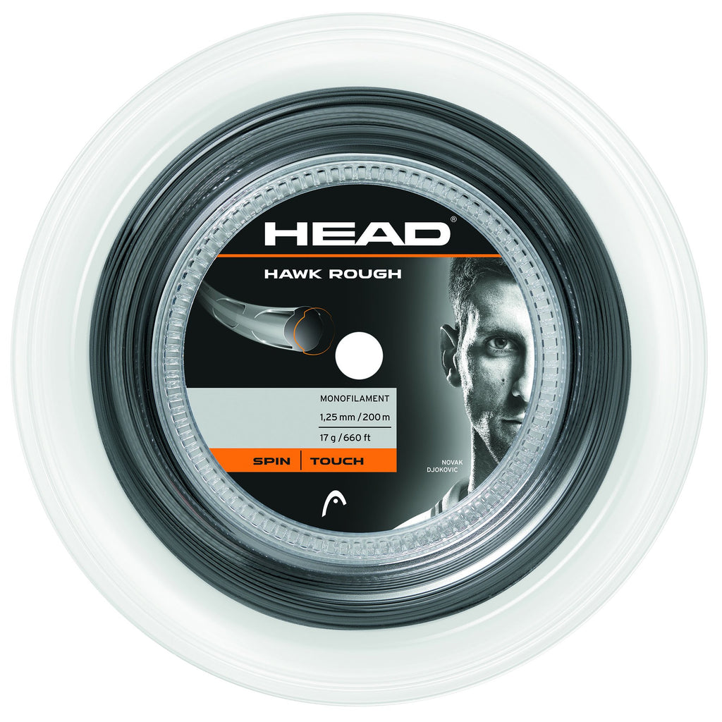 |Head Hawk Rough Tennis String - 200m Reel|