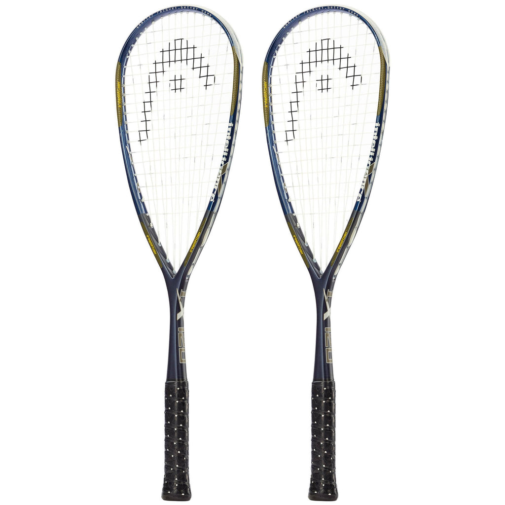 |Head IX 120 Squash Racket Double Pack-Side|