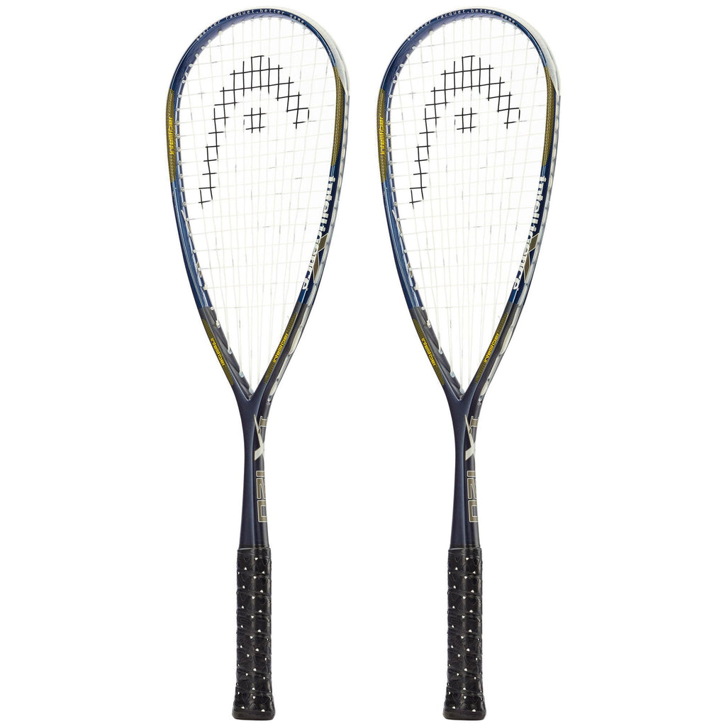 |Head IX 120 Squash Racket Double Pack-Side|