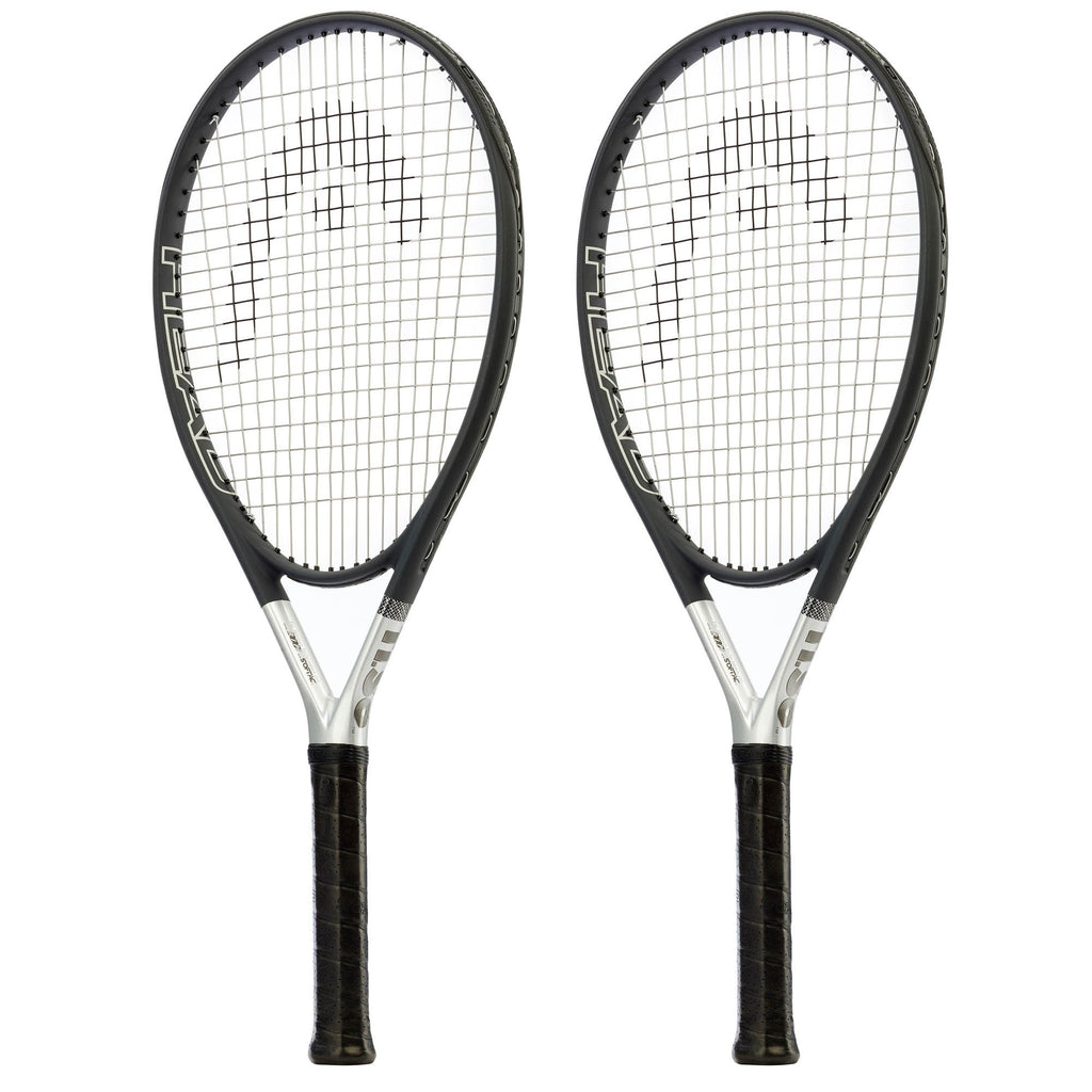 |Head Ti S6 Titanium Tennis Racket Dual Pack - Slant|