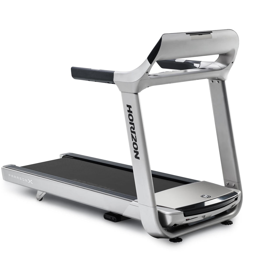|Horizon Fitness Paragon X Folding Treadmill - Angle|