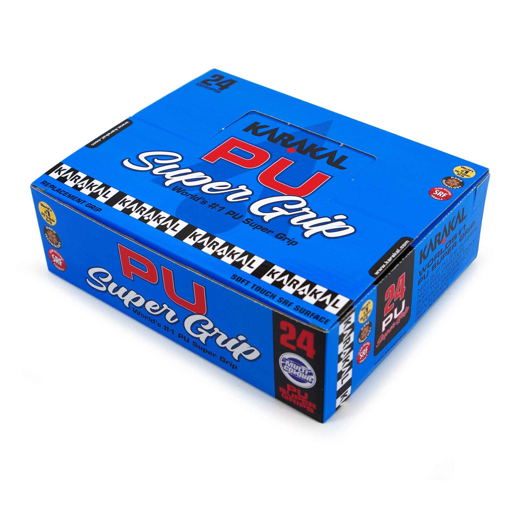 |Karakal Multi Colour PU Super Replacement Grip (24 pack) Box|