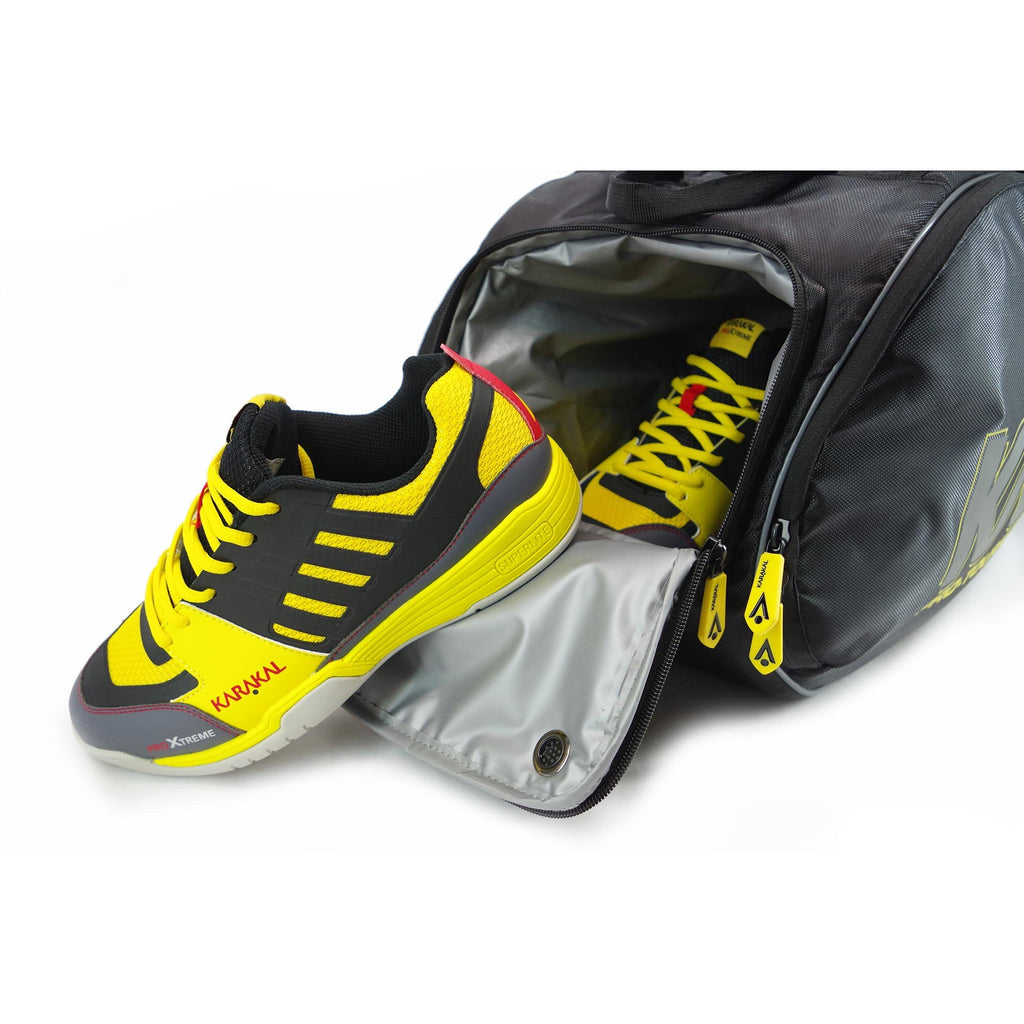 |Karakal Pro Tour 2.0 Comp 9 Racket Bag - Shoes Compartment|